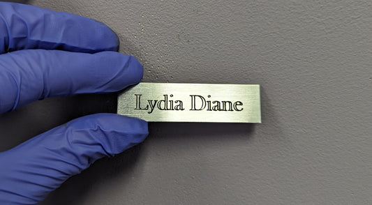 Colbert Custom Framing & Art Printing Offers Custom Metal Plate Engraving, Too!