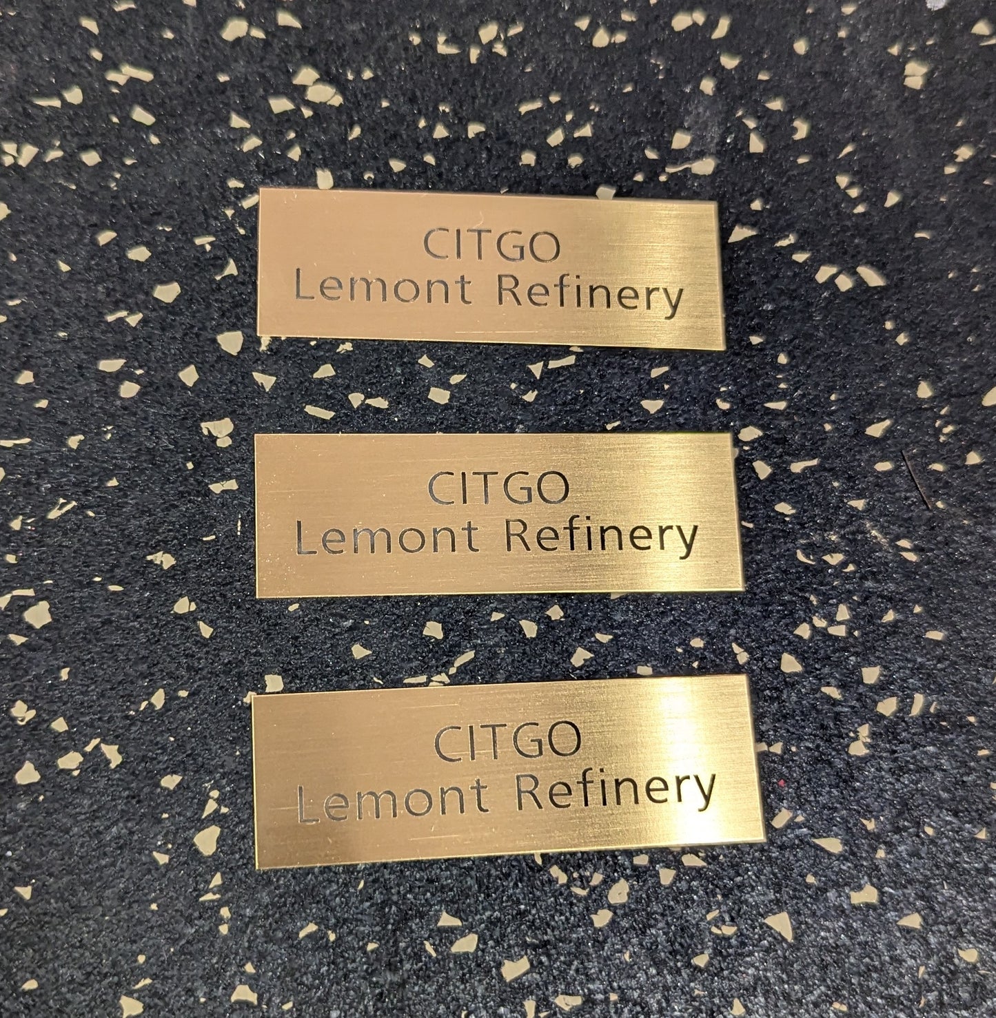 Custom Nameplate Engraving