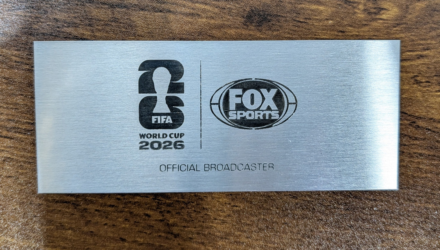 Custom Nameplate Engraving